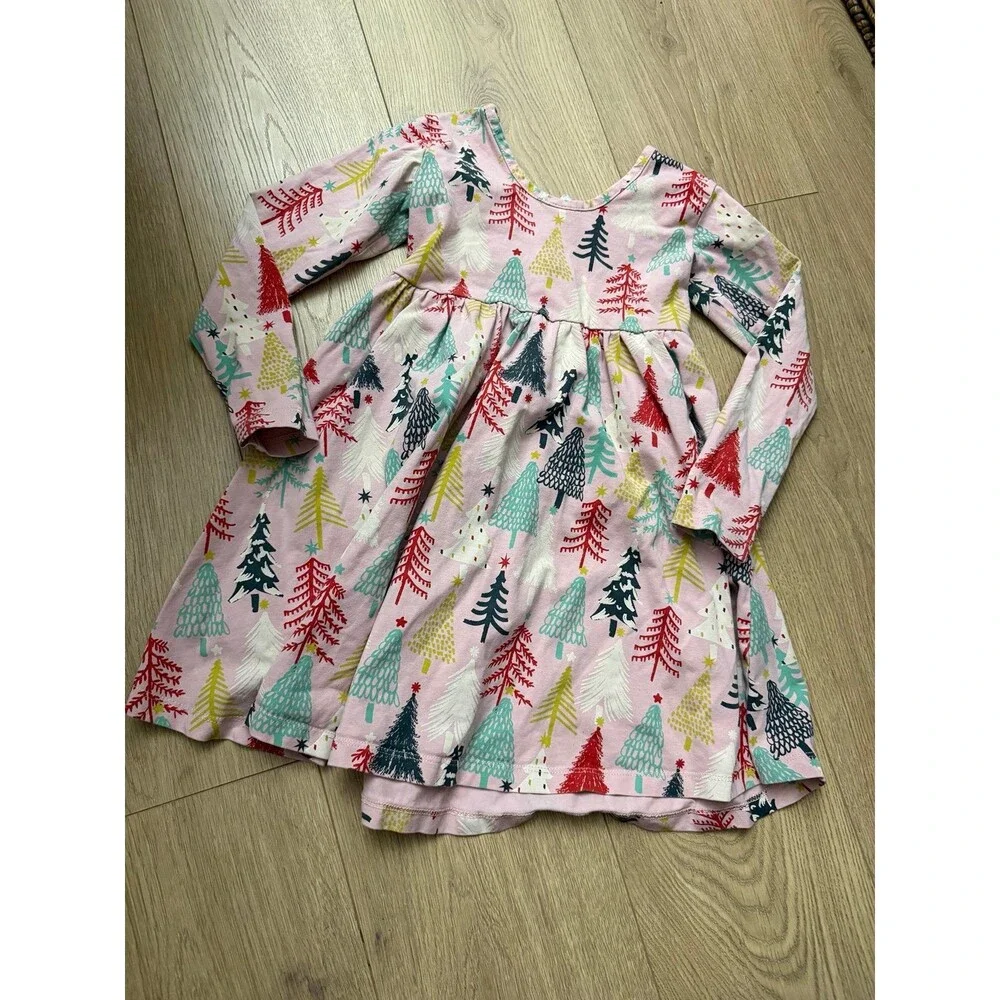 Hanna Andersson Long sleeve dress size 5